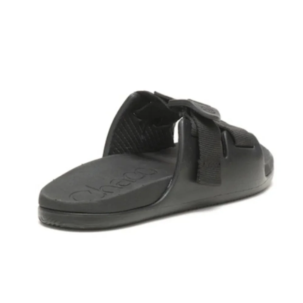 NIB Chaco Chillos Slide Sandal In Black Kids Size 3